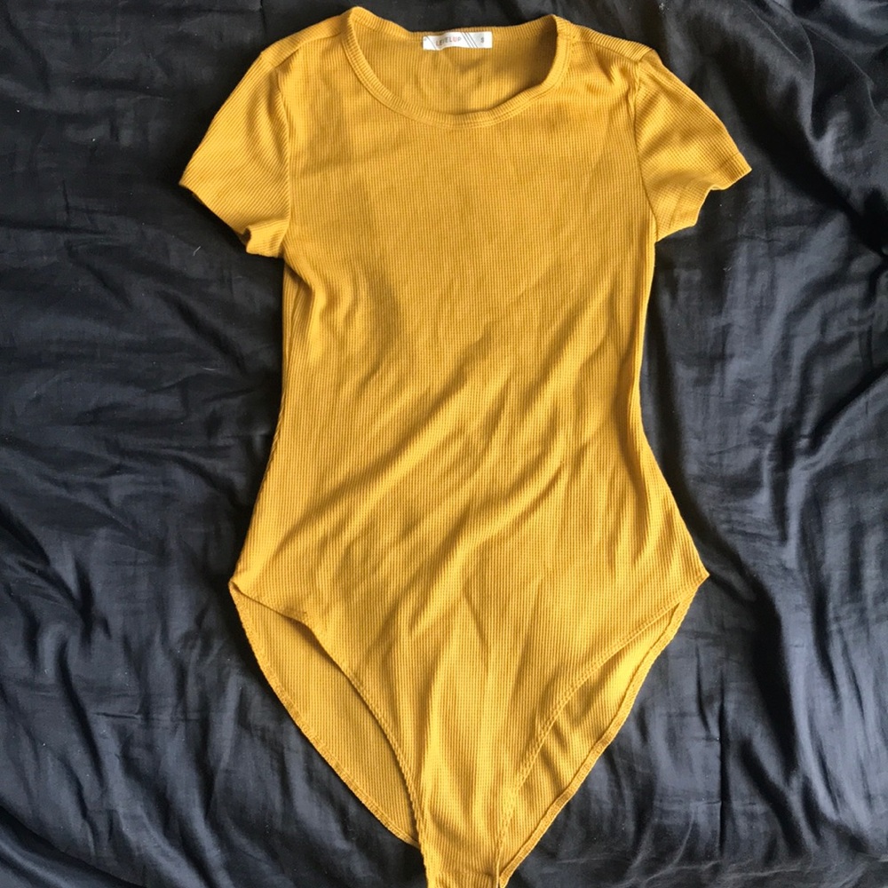 Mustard Yellow Bodysuit